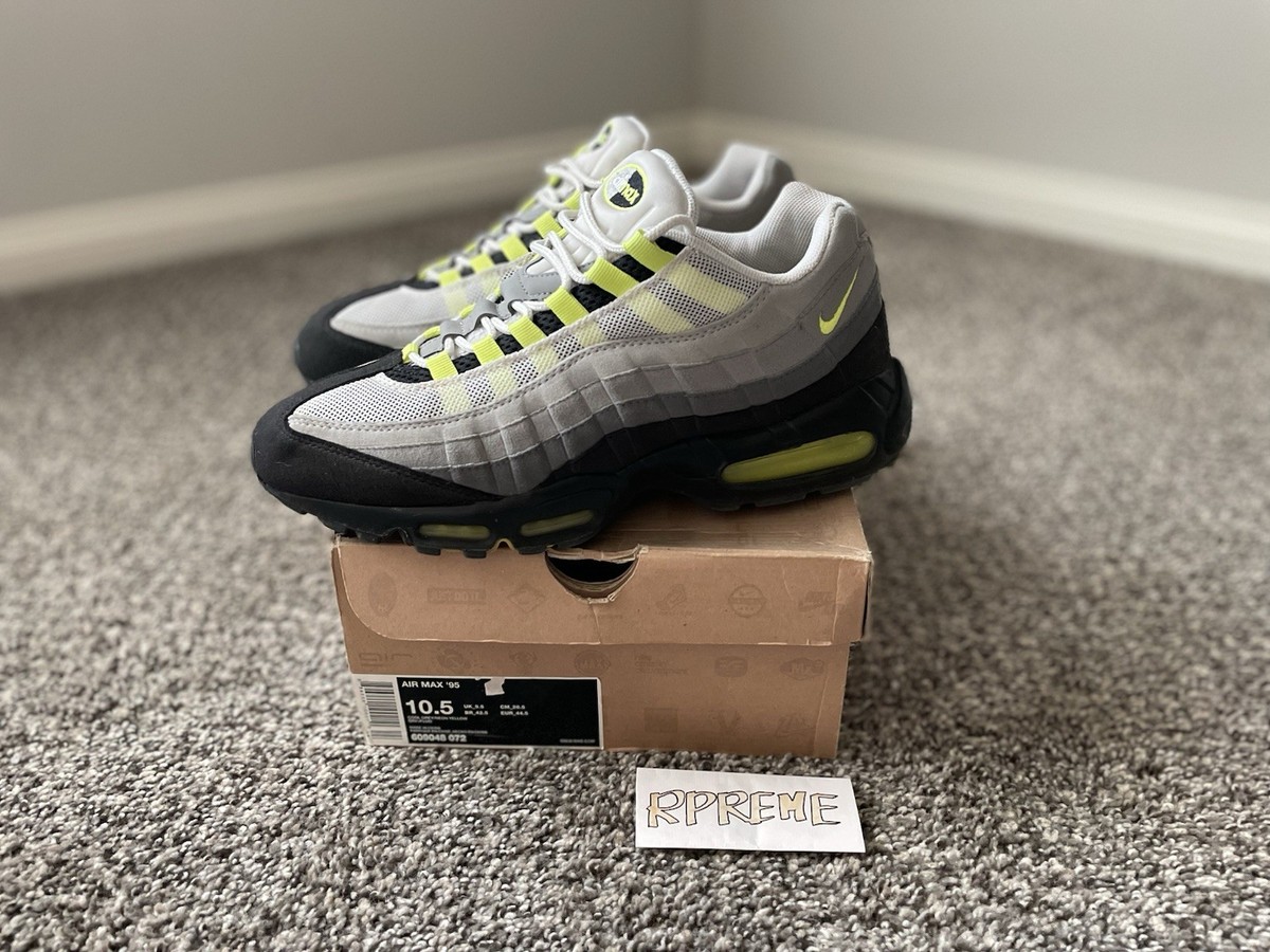 air max 95 grey yellow