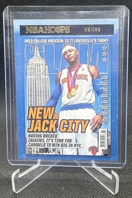 2020-21 Panini NBA Hoops SLAM Winter Edition Gold Foil Carmelo Anthony #3 Knicks