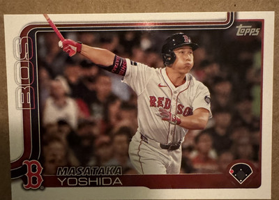 2025 Topps Series 1 #324 Masataka Yoshida Boston Red Sox Baseball