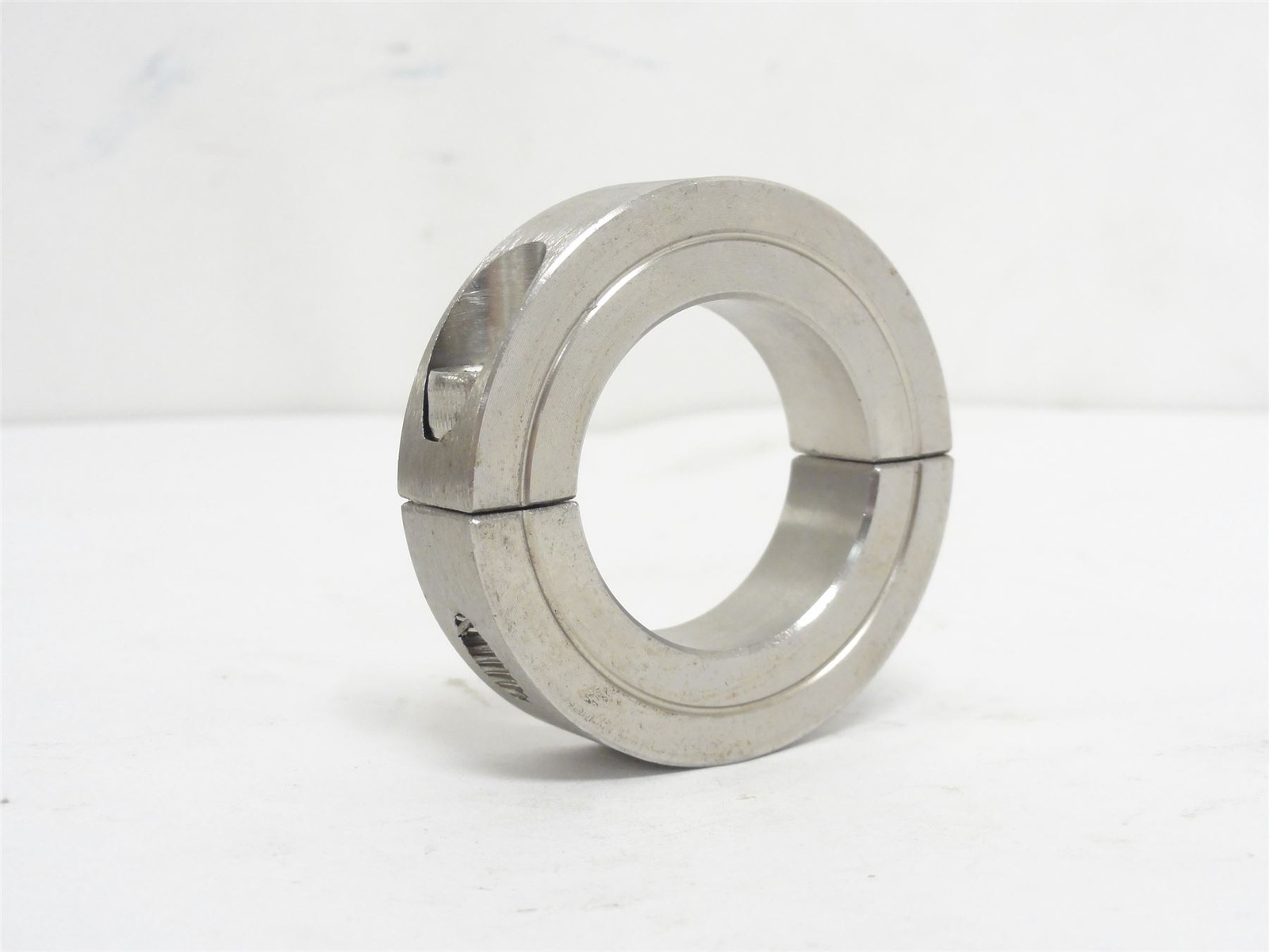 255832 Old-Stock; MFG- G2SC-125-SS Shaft Collar; SS; 2-Piece; 1-1/4"OD; 2.06"OD