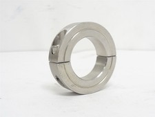 255832 Old-Stock; MFG- G2SC-125-SS Shaft Collar; SS; 2-Piece; 1-1/4"OD; 2.06"OD