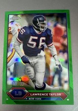2023 Topps Composite - Topps Chrome Lawrence Taylor #43 Green Refractor /99