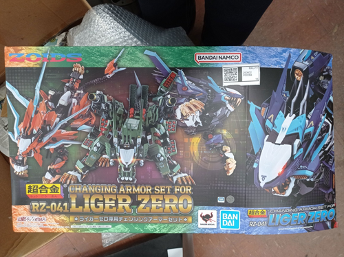 Zoids CHOGOKIN CHANGE ARMOR Set para RZ-041 LIGER ZERO BANDAI Anime 2024 Usado - Imagen 2 de 14