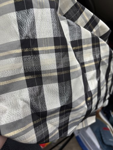 Bonnie Jean Girls Black White Plaid Special Occasion Dress Size 8 Formal Fancy - Picture 4 of 5