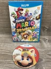 Super Mario 3D World Nintendo Wii U Video Game 2013 In Original Case