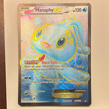 Nintendo Manaphy EX 116/122 XY Ultra Rare Holo 120 HP English 2016 on eBay