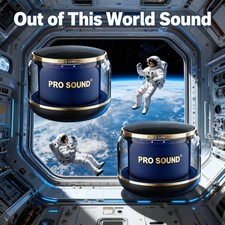 Two Pieces of Popular New Wireless Wireless Speakers, Designed for High Volume A