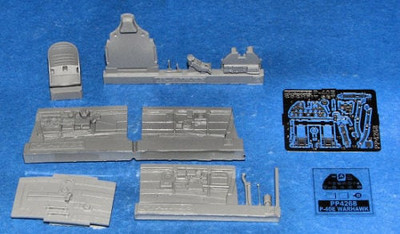 Aires 1/48 scale P-40E Warhawk Cockpit Set for Hasegawa - #4268