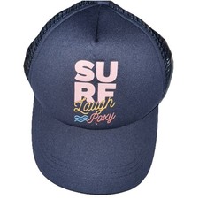 Roxy Hat Snapback Youth Baseball Hat Cap Surf Laugh Roxy Design Blue