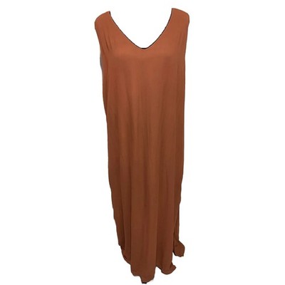 Anthropologie La Vi by Sam & Lavi Maxi Dress Size Small Boho Flowy Rust  Beachy | eBay