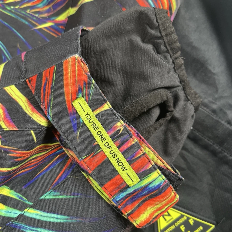 NEFF 2016 Snowboard Palms Martillo Trituradora/Trituradora Abrigo Hombres M Cremallera Completa/Chaqueta a Presión Foto 2 de 4