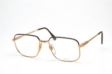 GRASSET old money occhiali rettangolare oro 🤓montatura di metallo vintage 80s