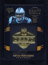 2015 Panini Black Gold Draft Symbols Holo Gold 1/1 Devin Funchess #24 v7j