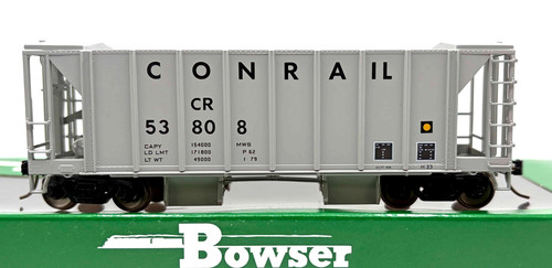 HO BOWSER 42795 70 TONELADAS COCHE DE LASTRE CON CARGA CONRAIL CR # 53808 | Zustand: New