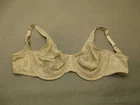 36DD Wacoal Womens Beige Lace Unlined Underwired Back Closure Demi Bra 8D