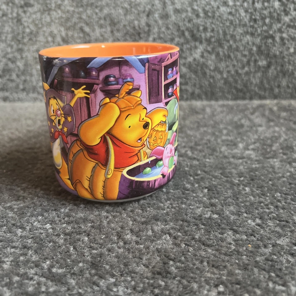 Disney Store Exclusive Winnie The Pooh Halloween Pumpkin Mug Classics 2003 (p2) - Image 2 of 4
