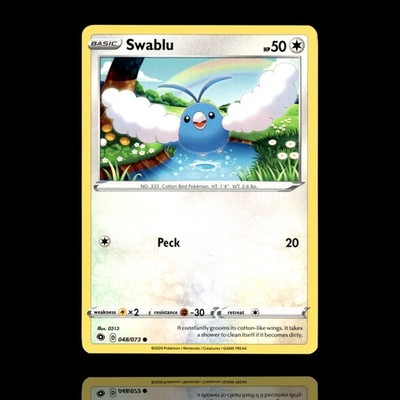   Swablu | Champion's Path | Common | 48/73 | NM