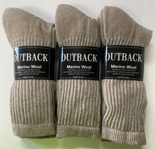 Cabella's OUTBACK Medium Weight All Season Merino Wool Boot Socks - 6 pairs
