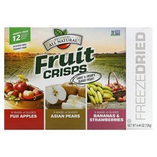 Paquete de variedad de patatas fritas de frutas, 12 bolsas de un solo servicio, 0,35 oz (10 g) cada una