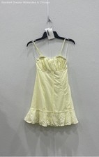 NWT American Eagle Women's Size XXS Yellow Sleeveless Dress