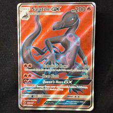 Pokemon TCG Salazzle GX 132/147 Burning Shadows Full Art Holo Ultra Rare on eBay