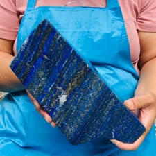 10.05LB Natural lapis lazuli quartz crystal freeform specimen healing decor