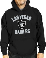 New NFL Las vegas Gameday Hoodie Sweatshirt Black Mens Medium