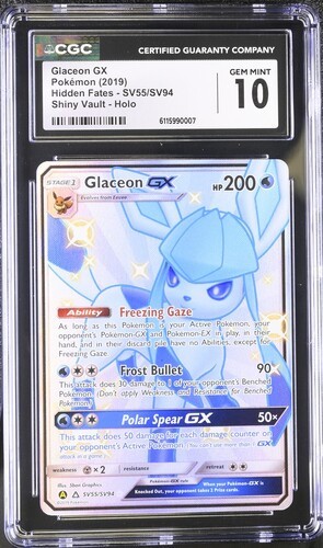 Glaceon-GX graded CGC 10 for sale on eBay