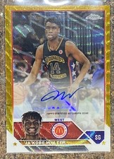 2023 Topps Chrome McDonald's All American - Chrome Autographs Ja'Kobe Walter