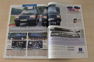 Auto Bild 40/1997 Range Rover 2.5 DSE mit 136PS besser als...?