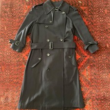 tricot COMME des GARCONS Navy Trench Coat