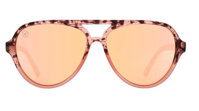 BLENDERS JOYMAKER SUNGLASSES MATTE CRYSTAL PEACH BLACK TORTOISE *New/Unworn*