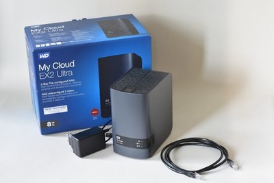 NEU: WD My Cloud EX2 Ultra 8TB | 2x 4TB WD RED CMR (EFRX) | 0 Std. Laufzeit