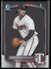 2025 Bowman #BCP-125 Alejandro Rosario Chrome Prospects