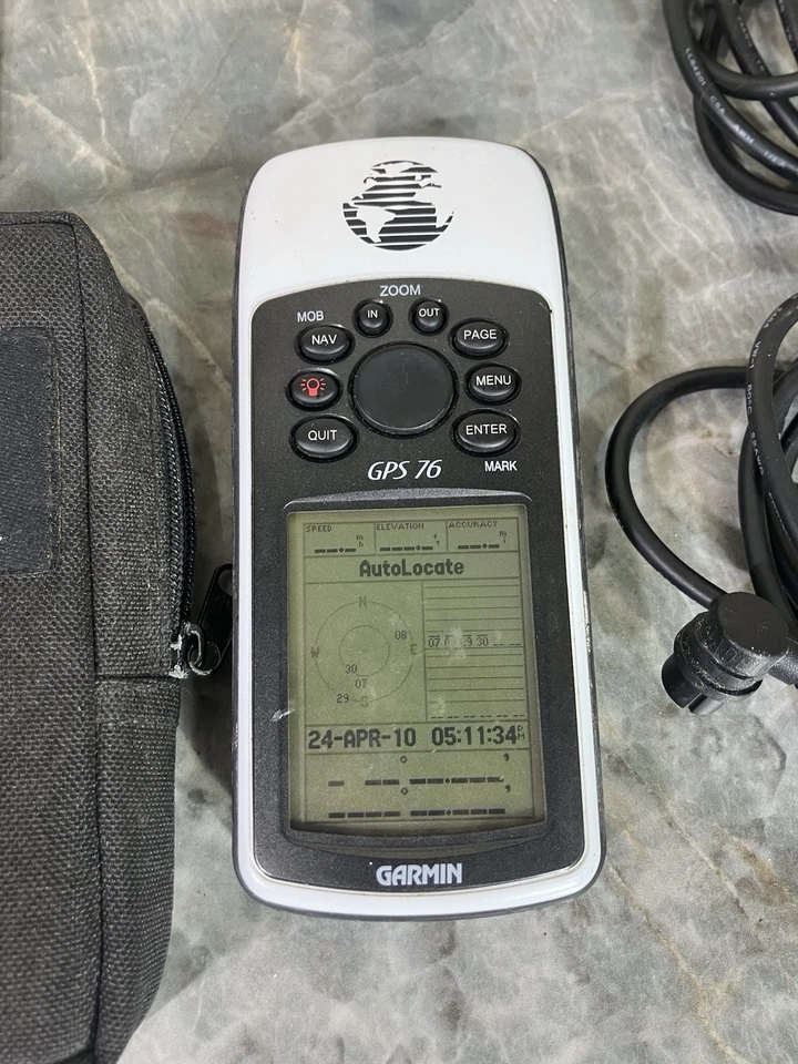 Garmin GPS 76 Handheld GPS Navigator Tested Working - Image 3 of 4