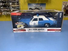 Greenlight Dodge Monaco City Of Chicago Police Department 1974 1:24 85541
