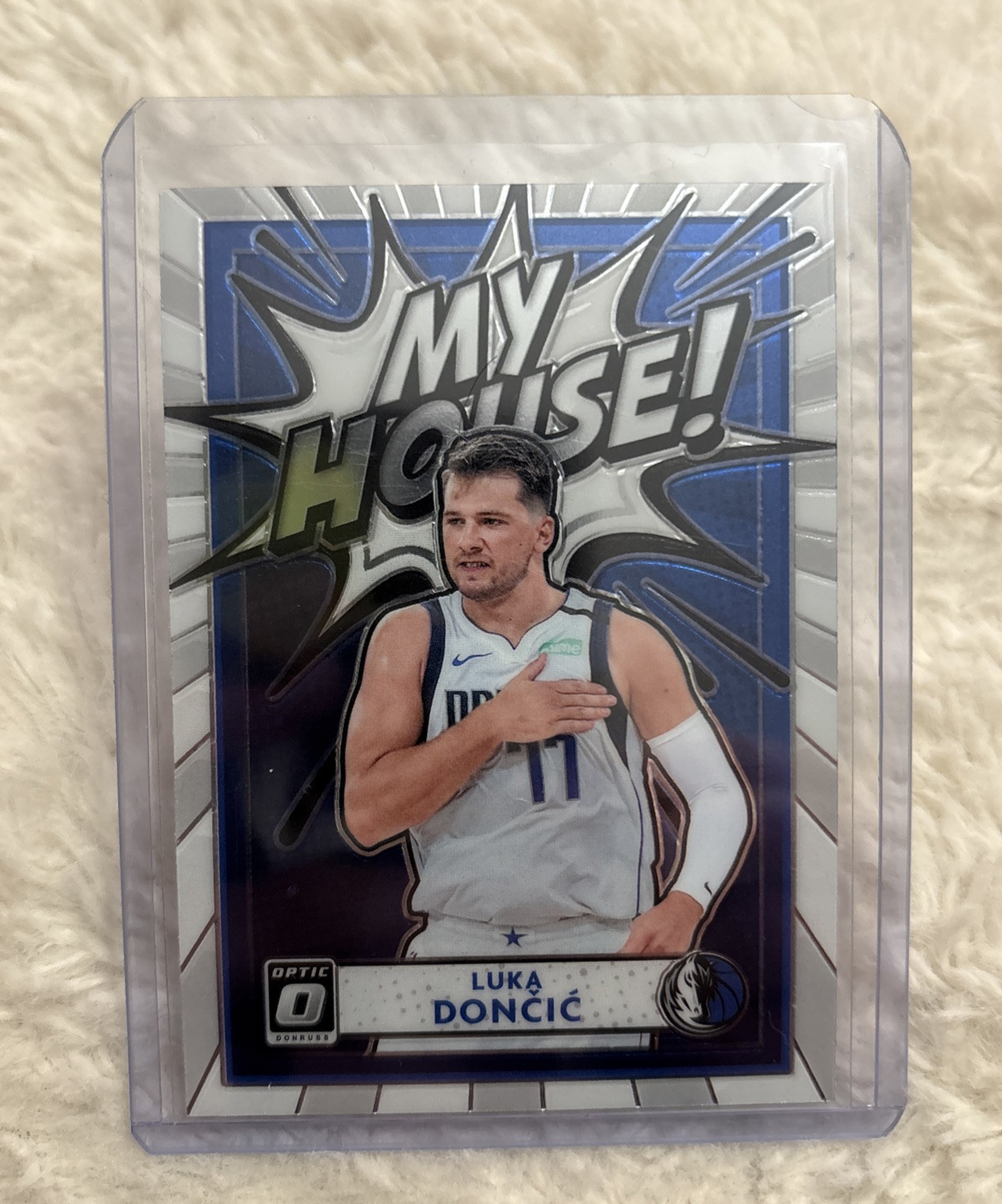 2020-21 Donruss Optic Luka Doncic My House Silver Prizm SSP No. 13 - Mavericks
