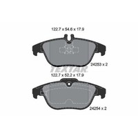Textar 2425301 Bremsbelagsatz Scheibenbremse Hinterachse FüR Mercedes Benz