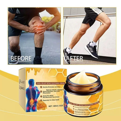 Bee venom cream for joint and bone pain, 60g HOT 1-5 Pack