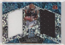2017 Spectra Rising Rookie Materials Neon Blue Prizm /99 John Ross III #22 9b4