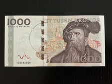 Sweden 1000 kronor 2005 aUNC P-67
