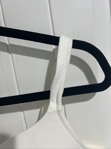 Reggiseno Lane Bryant Cacique foderato boost tuffo ferretto cotone bianco taglia 42B - Foto 5 di 15