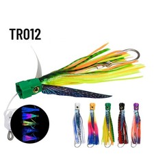 Señuelo de pesca Chuggers de agua salada Pesca Wahoo Atún Mahi Marlin 22 cm/77 g