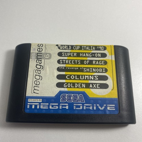 méga games 6 jeu vidéo séga mégadrive compilation de 6 jeu en une cartouche - Imagen 2 de 6
