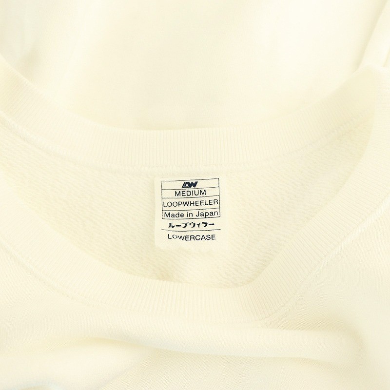 Loopwheeler LOOPWHEELER LOWERCASE Short Sleeve Ra… - image 5