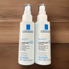 La Roche Posay Cicaplast B5 Spray for Dry Skin Irritation 3.38oz .. 2 Bottles