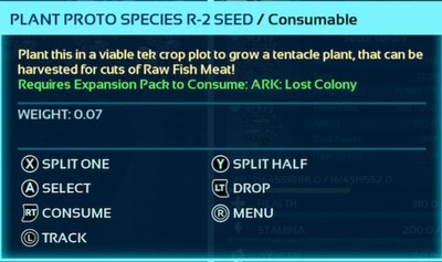 ark survival ascended pve 1x R2 NUR FISCHFLEISCH SAMEN