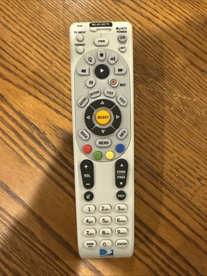 Direct TV DTV Remote Control RC64 Replacement White TESTED & WORKING