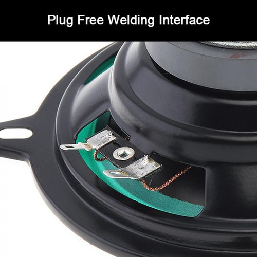 1x 5 Inch 100W 2-Way HiFi Coaxial Car Audio Stereo Speaker Full Range Ultra-thin - Picture 4 of 12