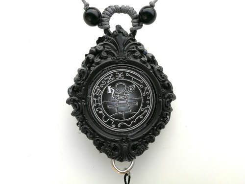 kabala talisman necklace jewels pendant hebrew amulet kabbalah goetia solomon 1 - Picture 7 of 24